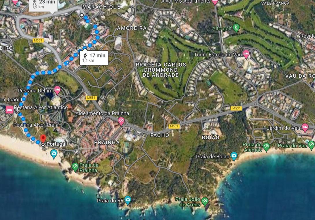 Sweet Beach Flat - Sea View-Wifi-Ac - Alvor Buitenkant foto